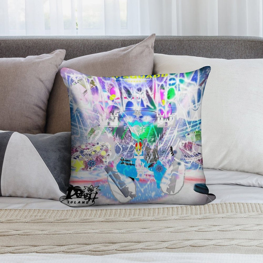 Icedancer Soft Anti-Pilling Throw Pillow