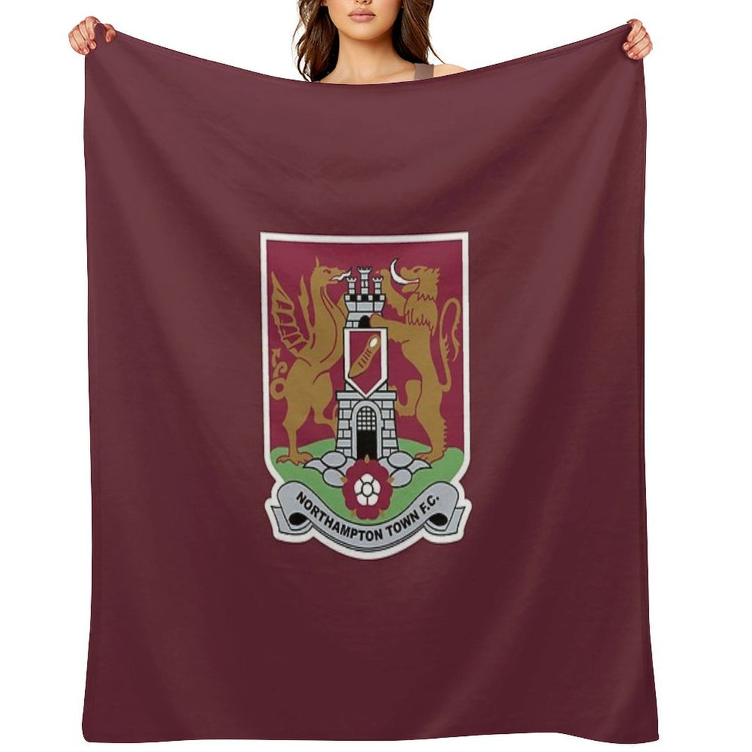 Northampton Town FC Lightweight Throw Blanket