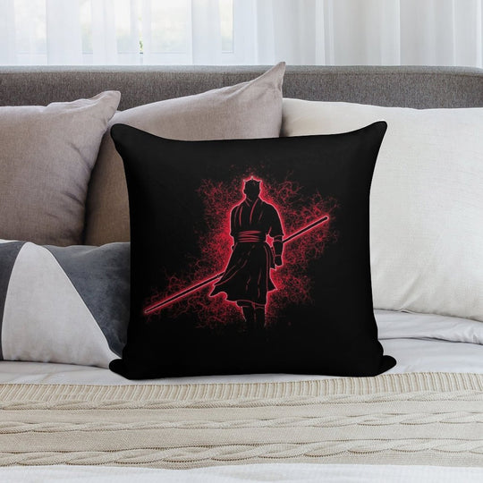 Ninja Mauler Soft Skin-Friendly Throw Pillow