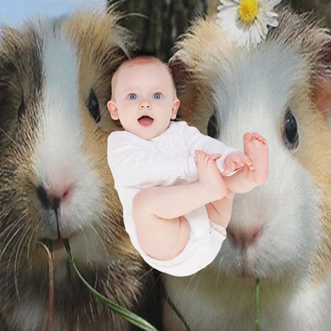 Guinea Pig – Cavy Collection – Model 01 Premium Throw Blanket