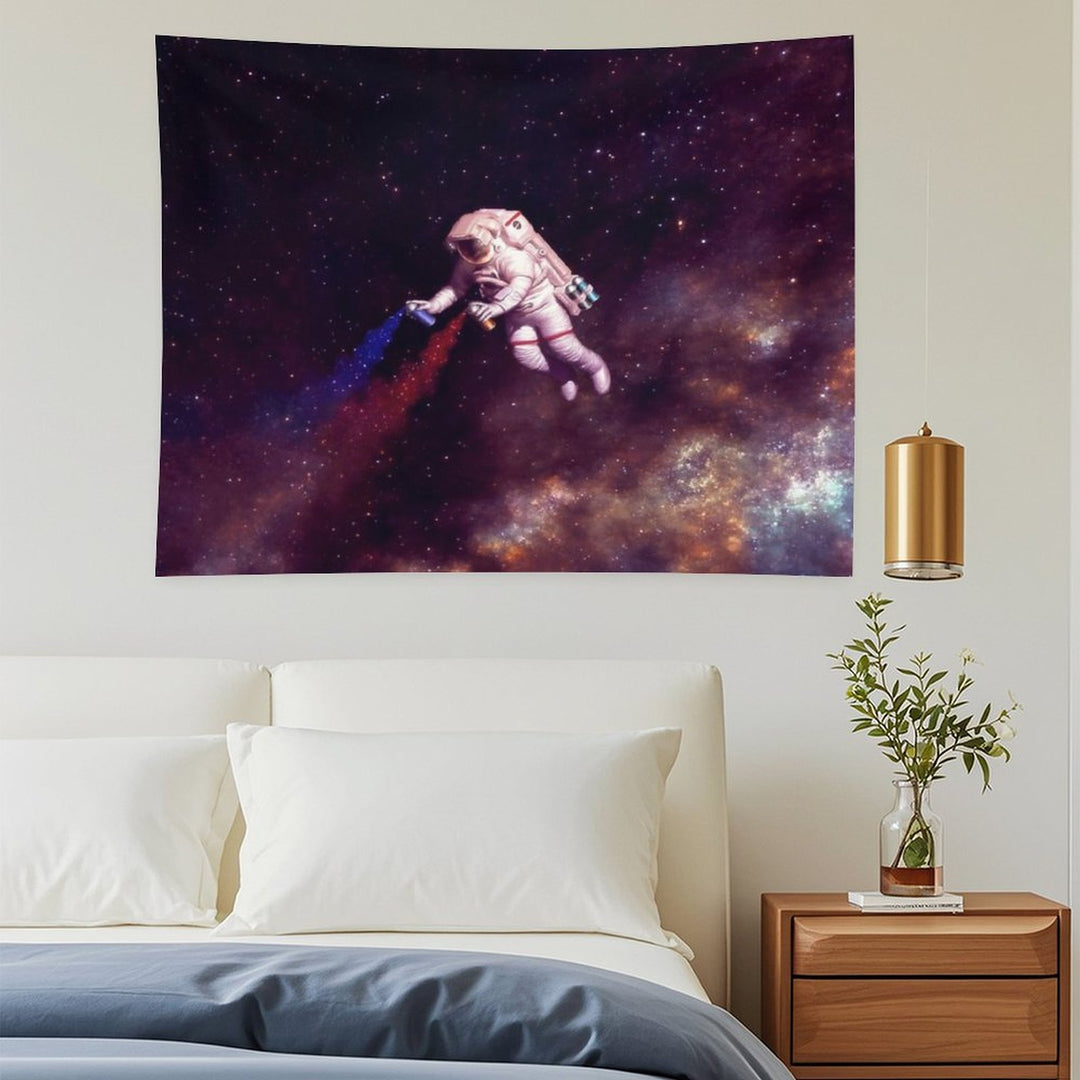 Shooting Stars - The Astronaut Artist Tapestry
