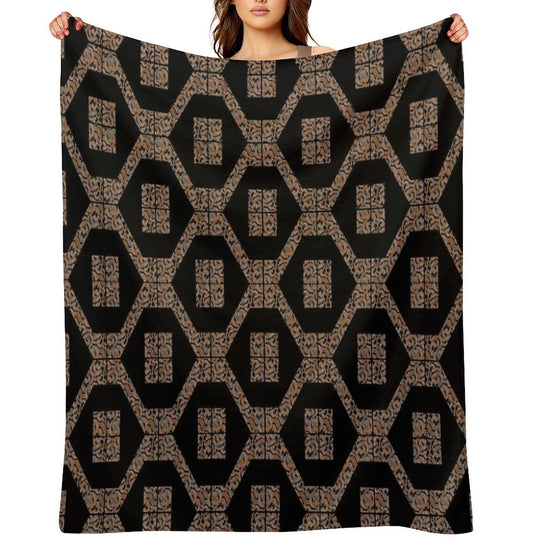 Decorative Geometric Design12 Premium Throw Blanket