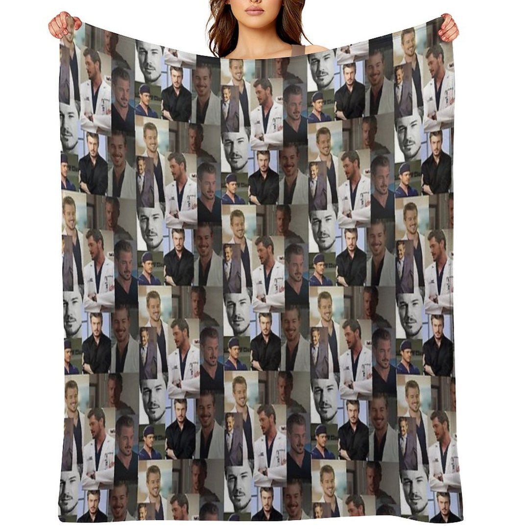 Mark Sloan Wrinkle-free Throw Blanket