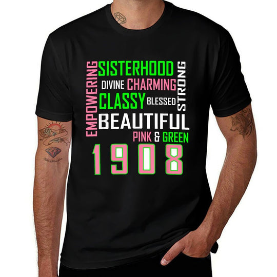 AKA Words of Description  Tagless Design T-Shirt