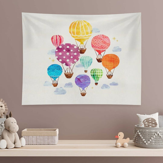 Hot Air Balloon Tapestry