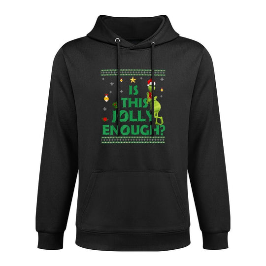Is This Jolly Enough Unisex Design Hoodie