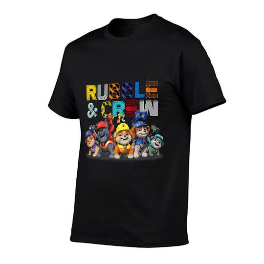 Rubble  Crew Big Crew  Fade-proof Color T-Shirt