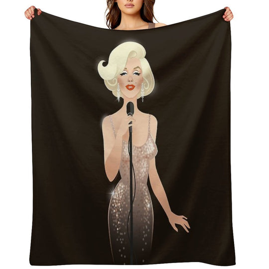 Happy Birthday Mr. President Anti-pilling Throw Blanket