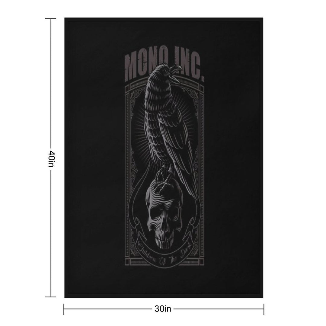 MONO INC. Children of The Dark Est 2003 Multi-functional Throw Blanket