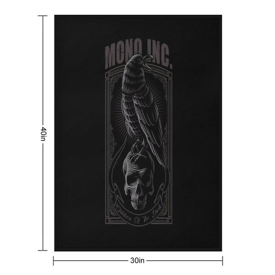 MONO INC. Children of The Dark Est 2003 Multi-functional Throw Blanket