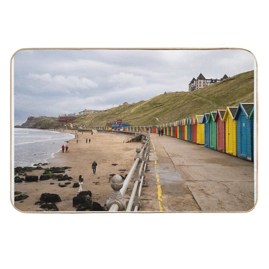 Whitby Beach Huts  Eco-Friendly Bath Mat