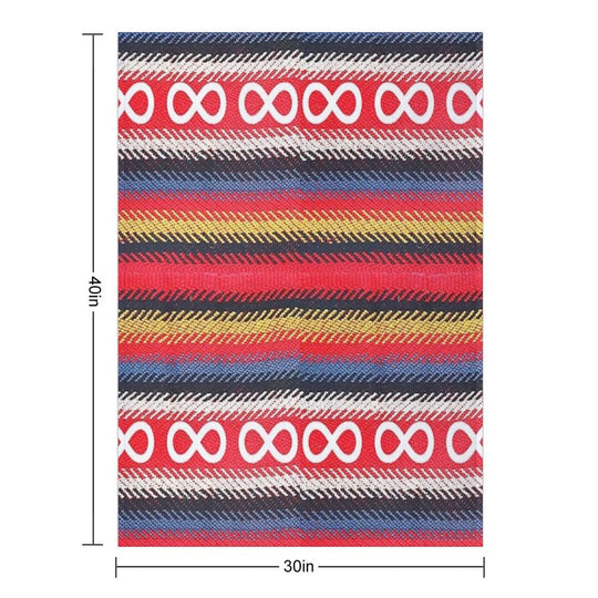 Infinity Sash Velvety-soft Throw Blanket