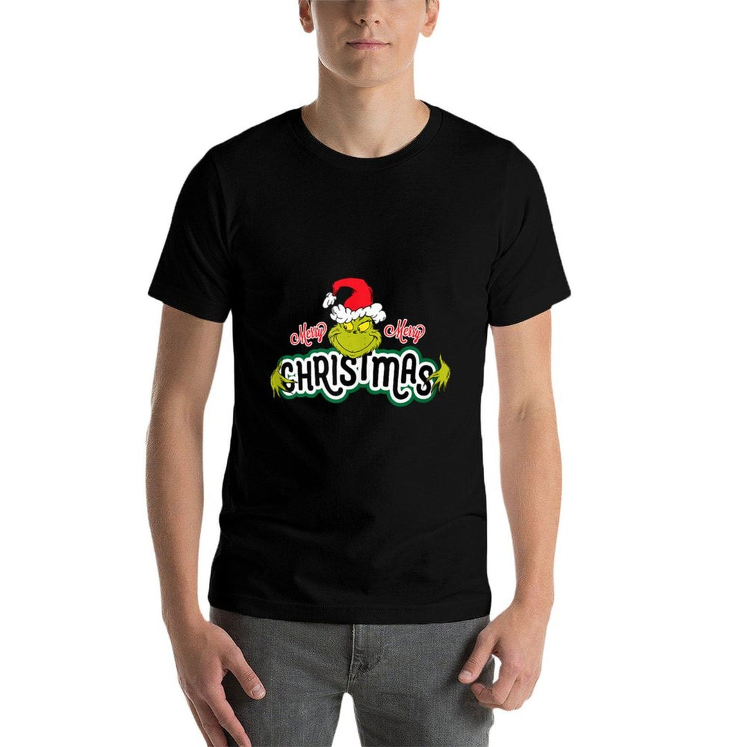 Dr. Seuss Grinch Hugs Christmas  High-quality Stitching T-Shirt