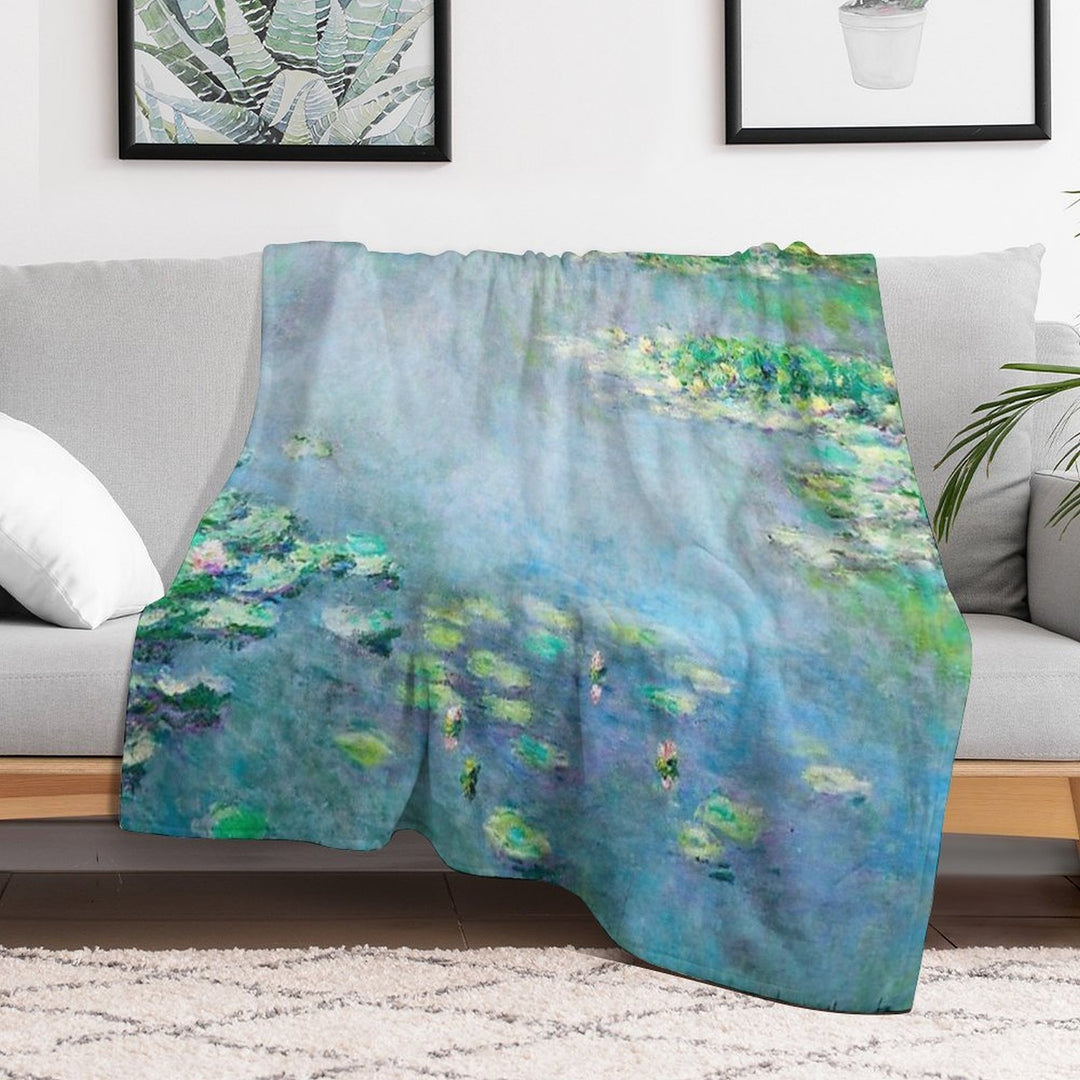 Monet Water Lilies  Nymphéas 1906 Durable Throw Blanket