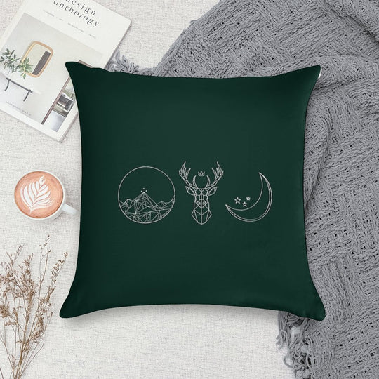 ACOTAR, Throne of Glass, Sarah J Maas Logos Soft Decorative Cover Throw Pillow