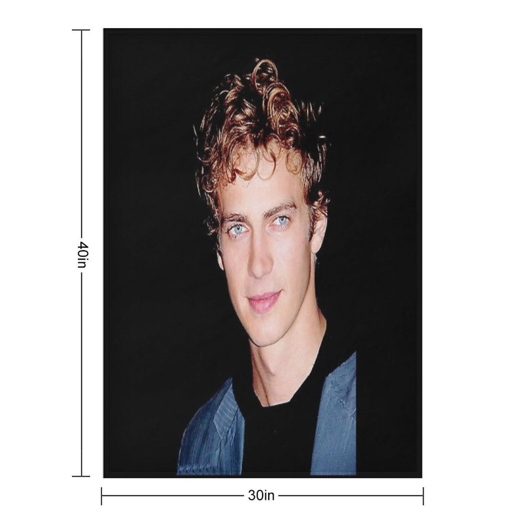 Hayden Christensen Shrink-resistant Throw Blanket