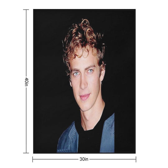 Hayden Christensen Shrink-resistant Throw Blanket