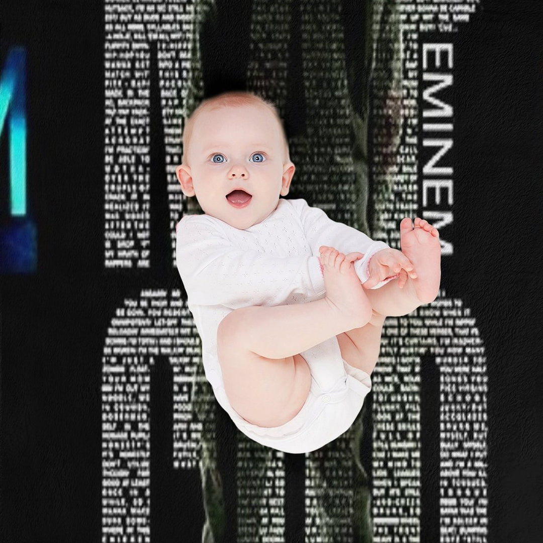 Rap God Eminem Travel-friendly Throw Blanket