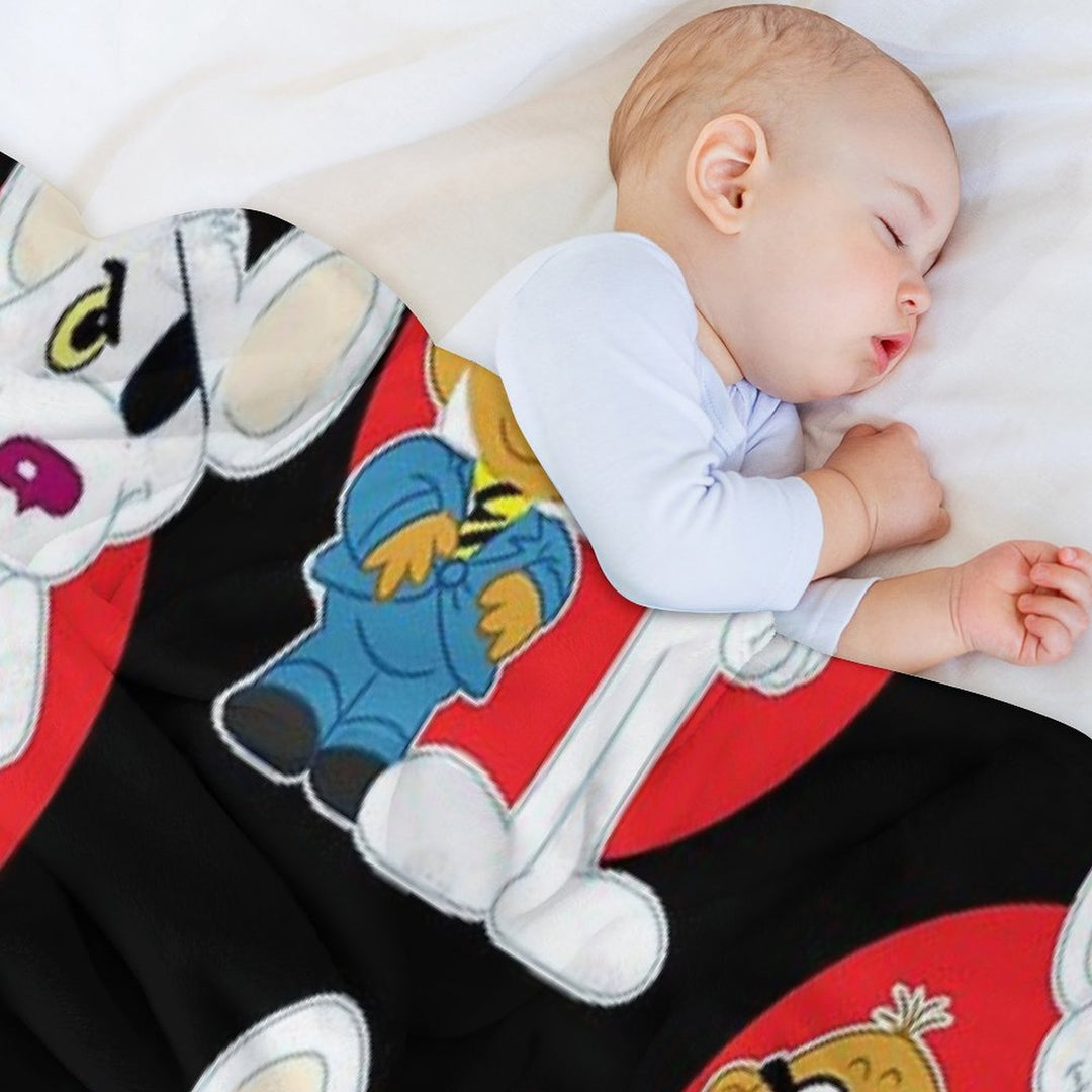 Danger Mouse Eco-conscious Throw Blanket