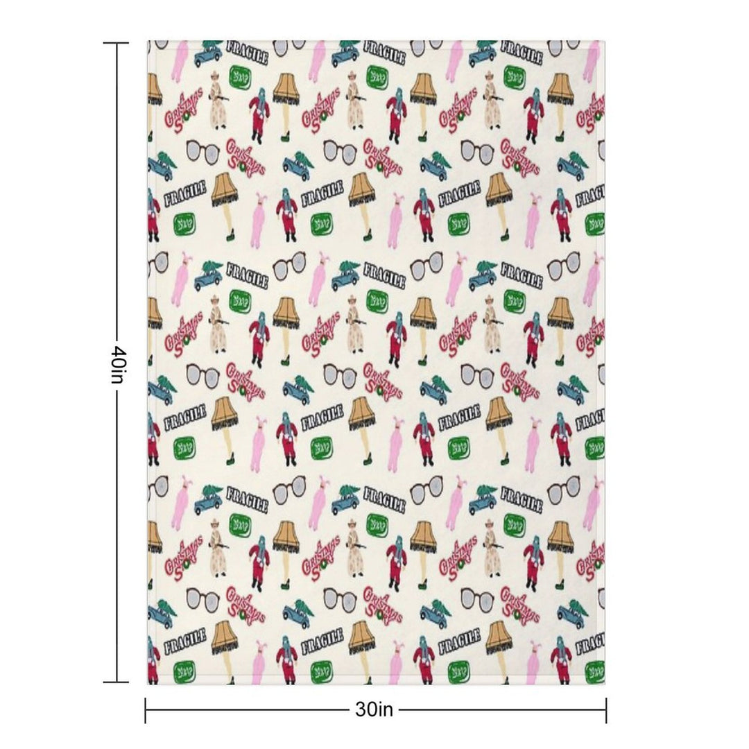 A Christmas Story Anti-pilling Throw Blanket