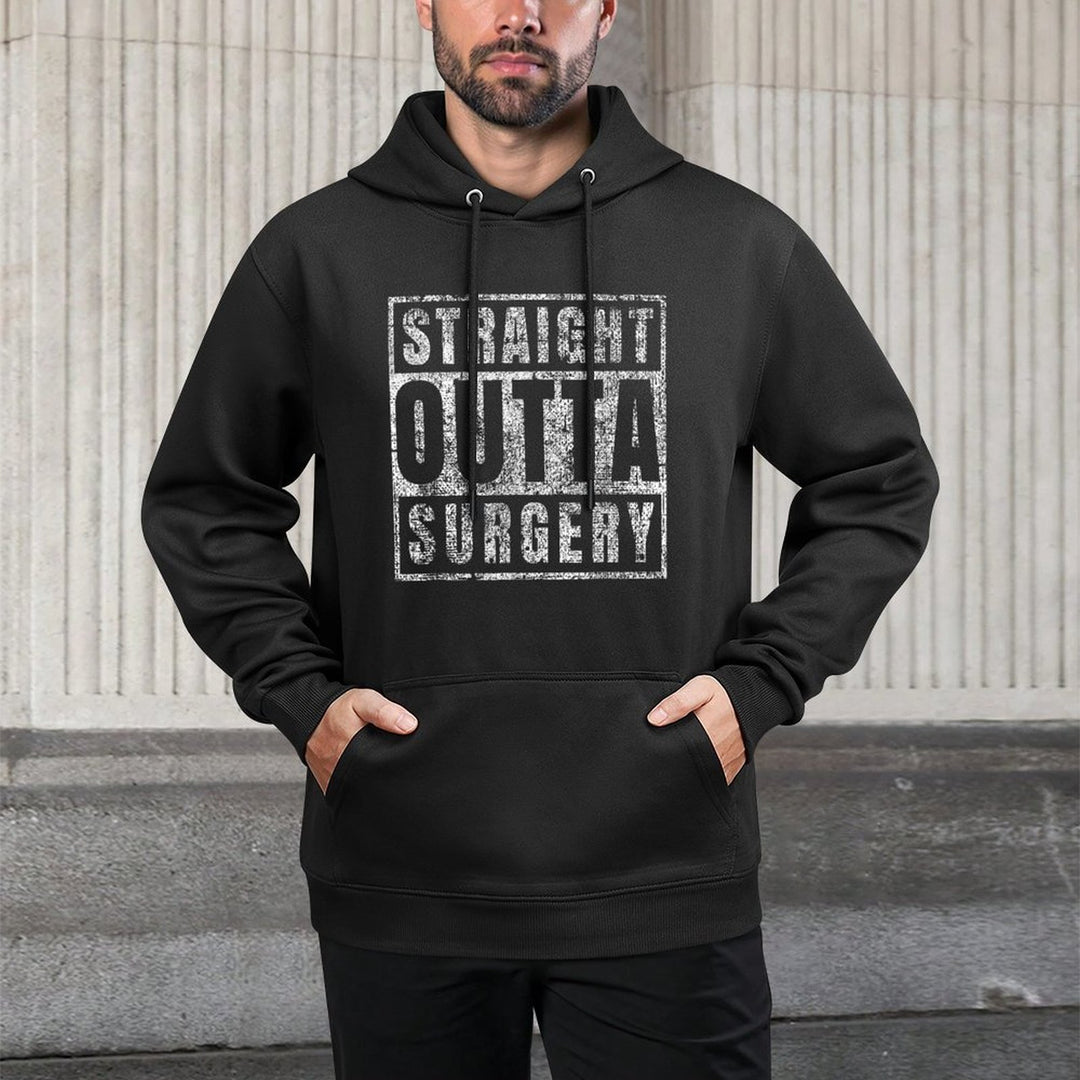 Get Well Soon Gifts Post Surgery Funny Straight Outta Moisture-Wicking Hoodie
