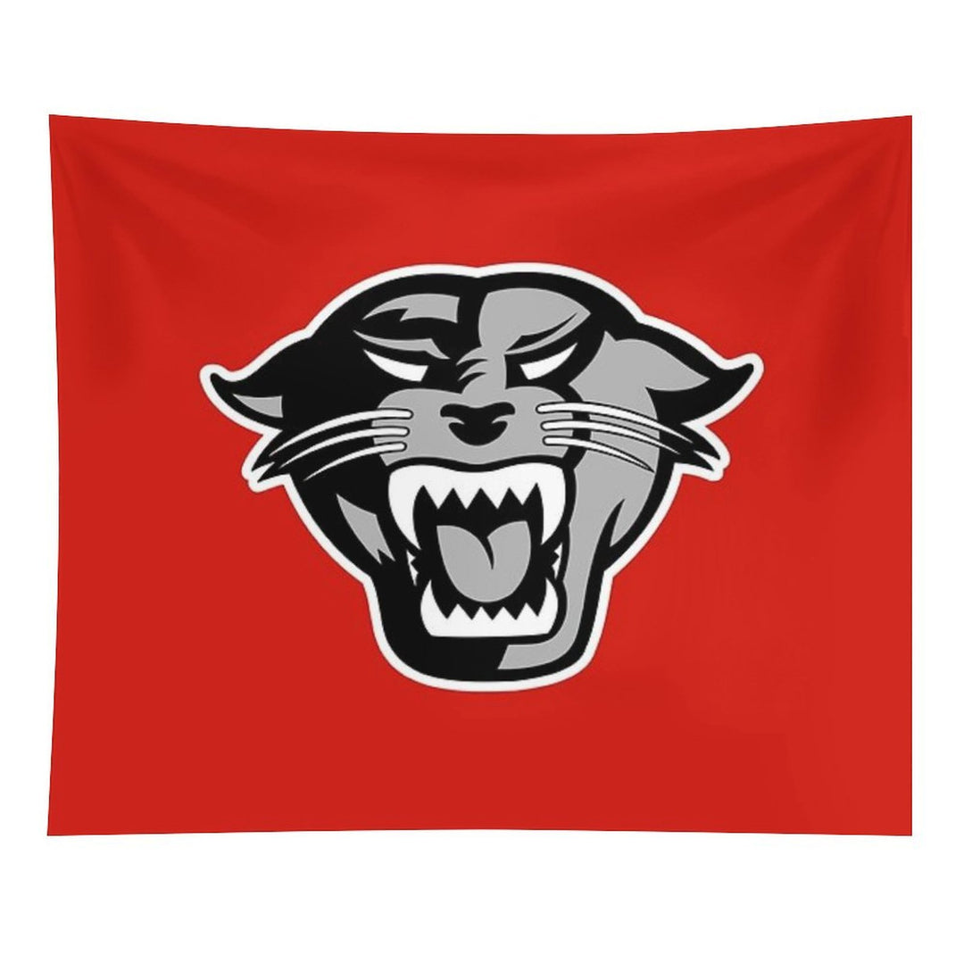 DU Panthers Red Black Tapestry