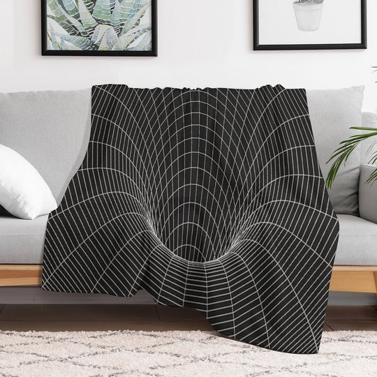 Event Horizon Eco-conscious Throw Blanket