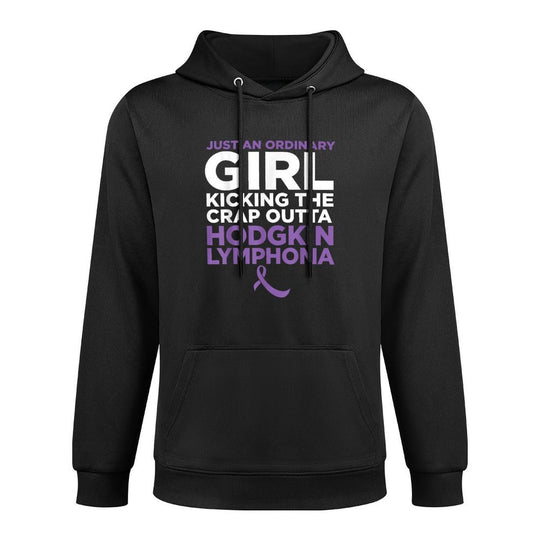 Hodgkin Lymphoma - Gift for Cancer Patient Female Machine Washable Hoodie