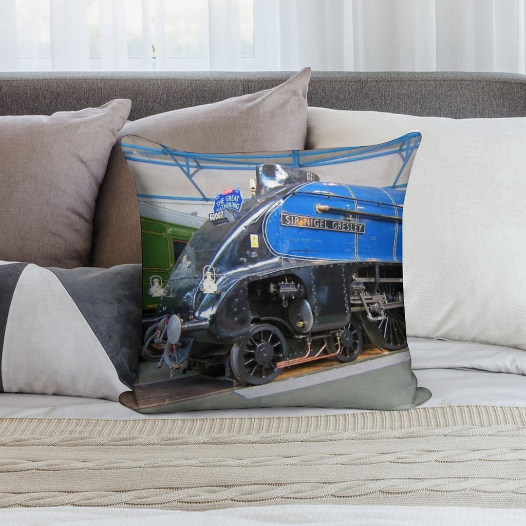 Sir Nigel Gresley Soft Skin-Friendly Throw Pillow