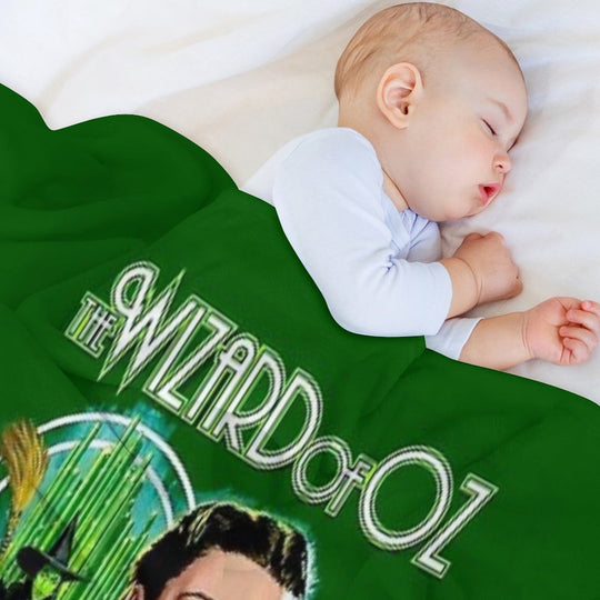 Wizard of OZ Vintage Art Print Premium Throw Blanket