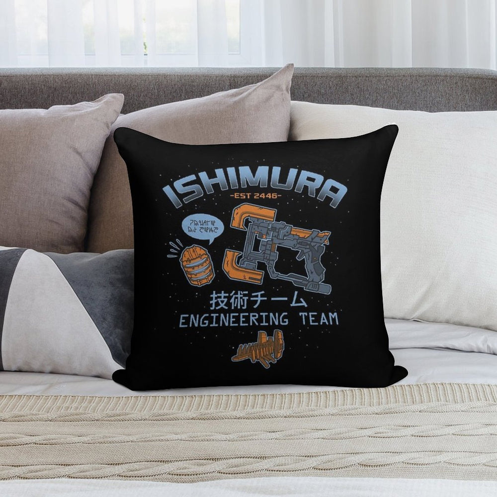 Ishimura Engineering Soft Home Decor Throw Pillow