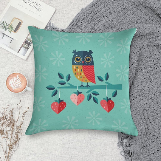 Owl Always Love You Soft Ultra-Soft Texture Throw Pillow