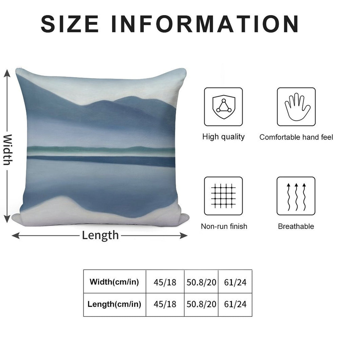 Georgia O'Keeffe Soft Warmth Comfort Throw Pillow