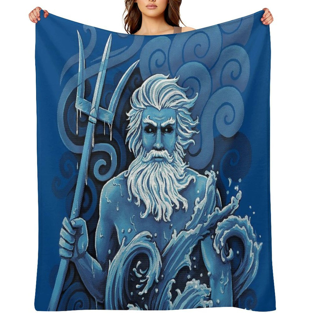 Poseidon Premium Throw Blanket
