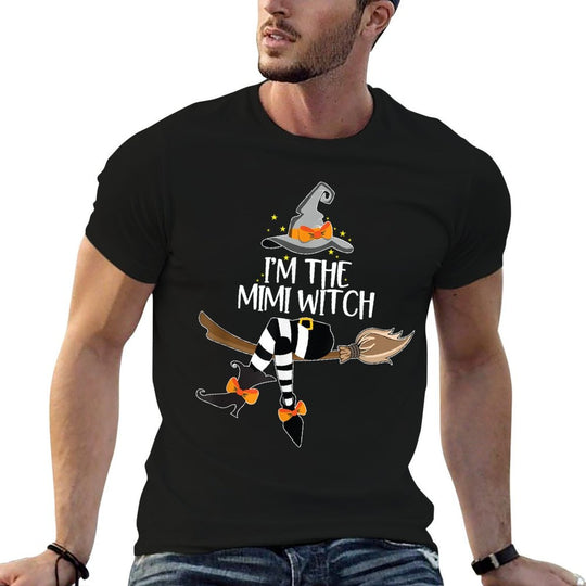 Im The Mimi Witch Halloween Matching Group Costume  Durable T-Shirt