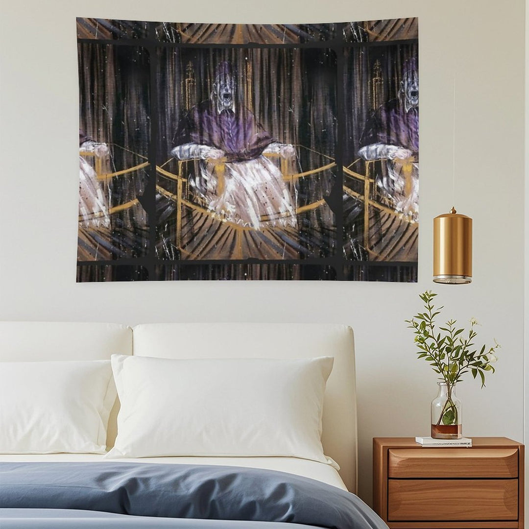 Study after Velázquez's Portrait of Pope Innocent X by Francis Bacon Tapestry