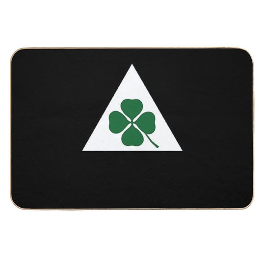 Quadrifoglio Classic Alfa Romeo  Easy To Clean Bath Mat