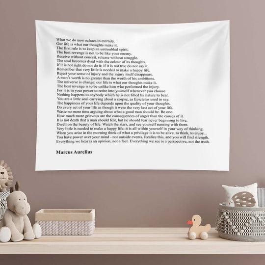 Marcus Aurelius Quotes Tapestry
