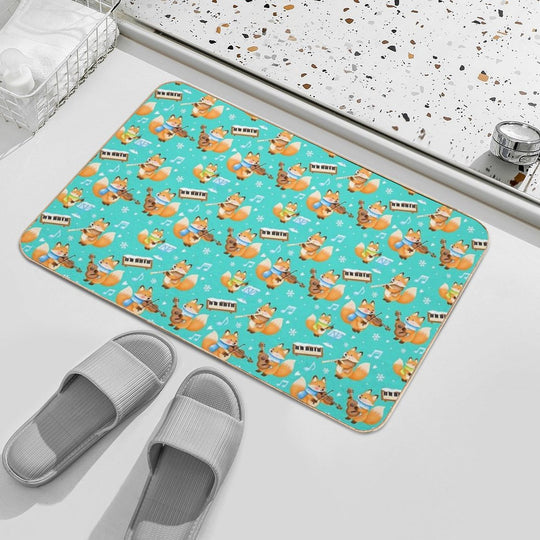 Winter  Pet-Safe Bath Mat
