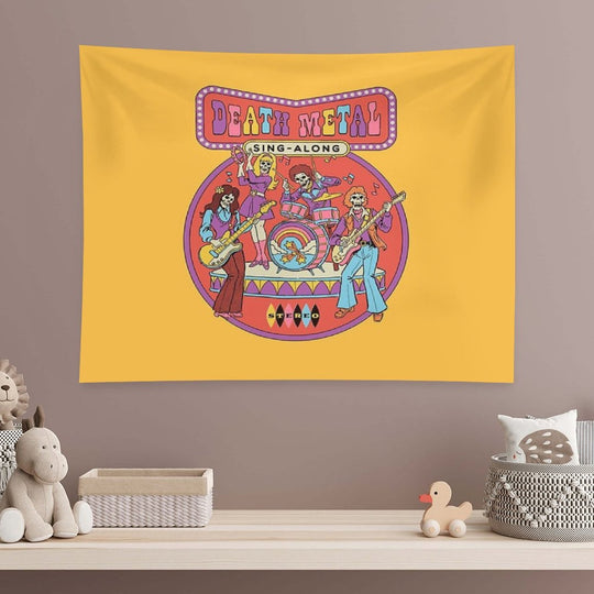 Death Metal Sing-Along Tapestry