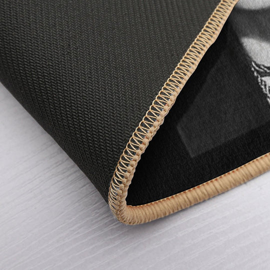 Black And White Frida Kahlo Durable Bath Mat