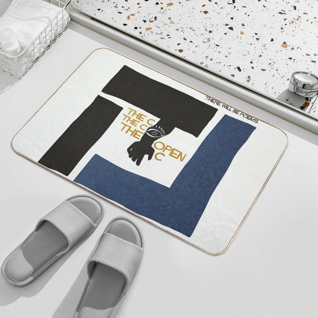 The C, The C, The Open C  Rapid-Drying Bath Mat