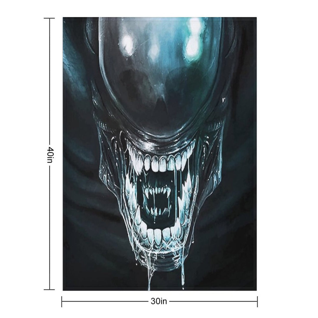 Xenomorph Alien Versatility Throw Blanket