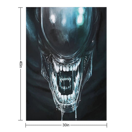 Xenomorph Alien Versatility Throw Blanket