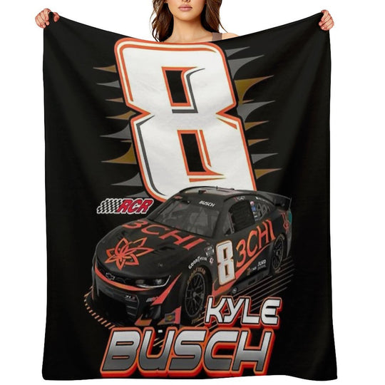 Kyle Busch Premium Throw Blanket