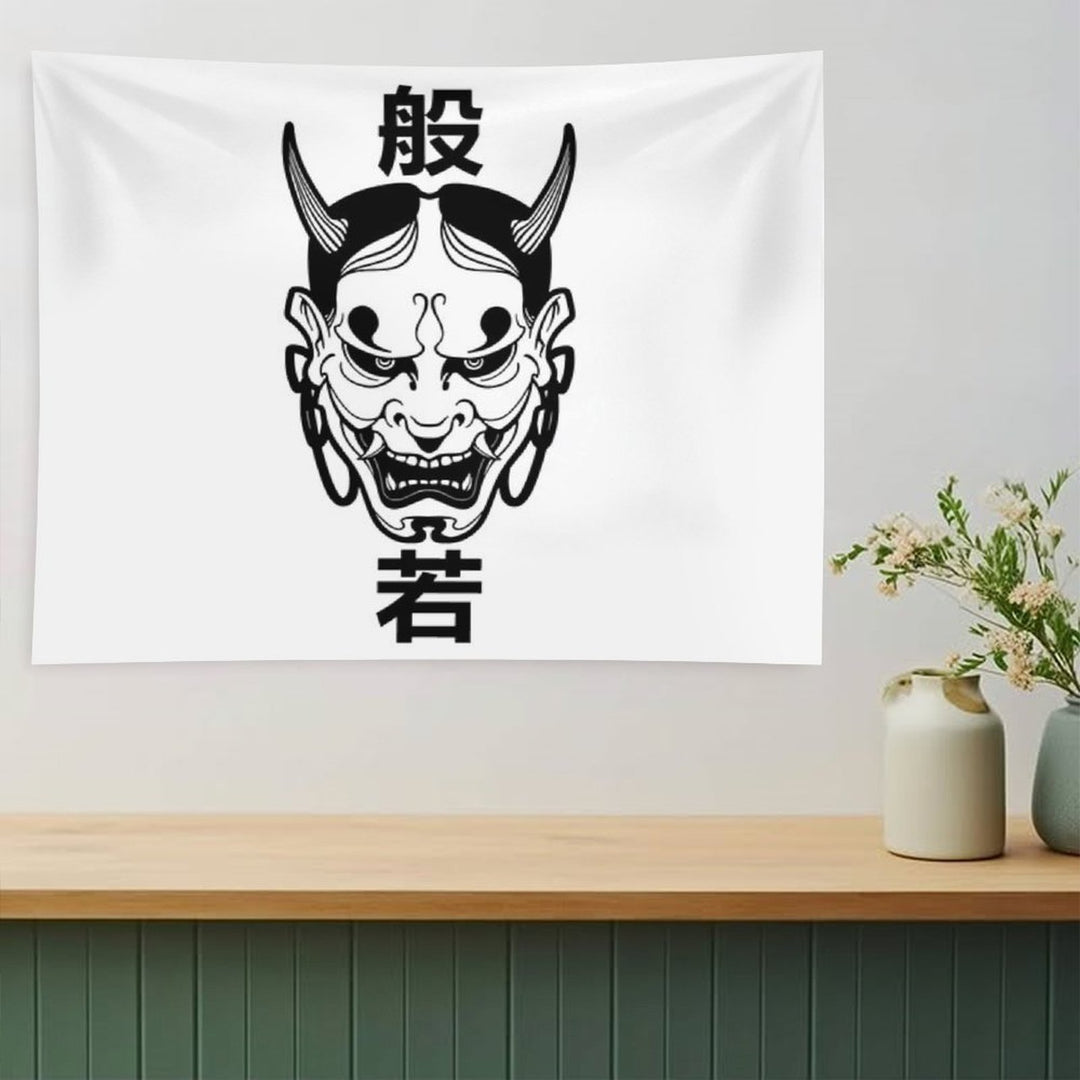 Hannya Mask Tapestry