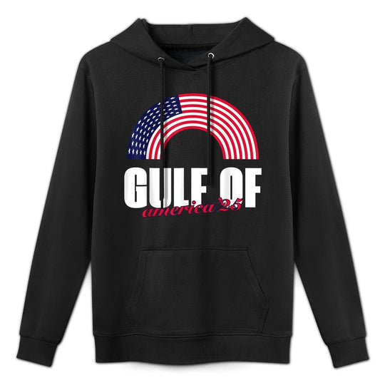 Welcome To America Gulf - Gulf of Mexico 2025 Cotton-Polyester Blend Hoodie