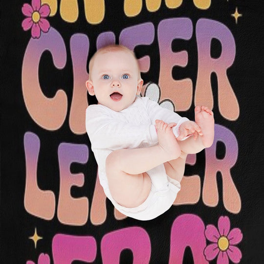 In My Cheer Leader Era Youth Cheerleader Compact Throw Blanket