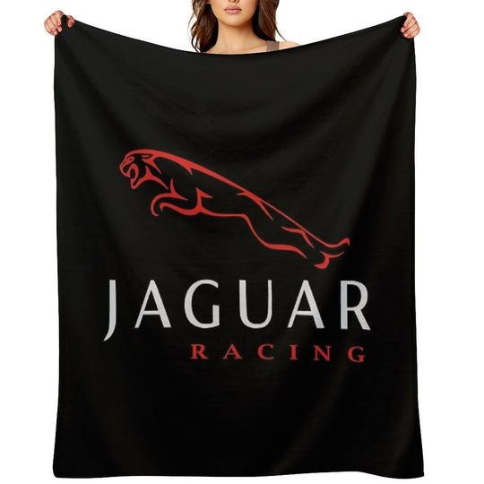 Serene Jaguar Cars Land Rover Logo BMeadows Compact Throw Blanket