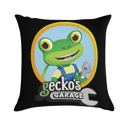 Kids Garage Gecko's GG Soft Bedroom Essential Throw Pillow